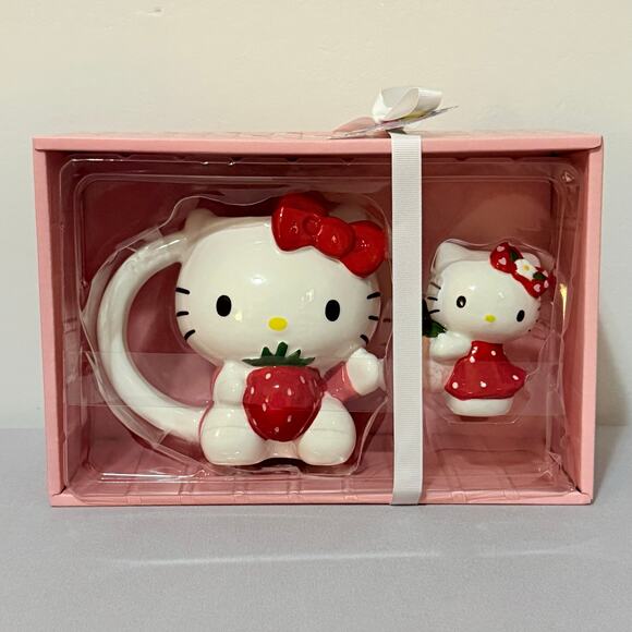 New Sanrio Hello Kitty Mug and Figurine Set - Picture 1 of 4